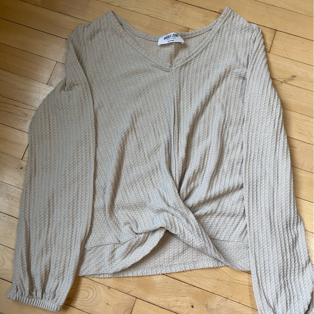 Double zero sweater